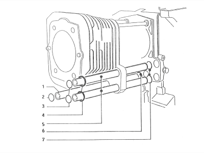 Suction delivery - oil drain pipes